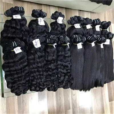 Rambut manusia kerinting pukal